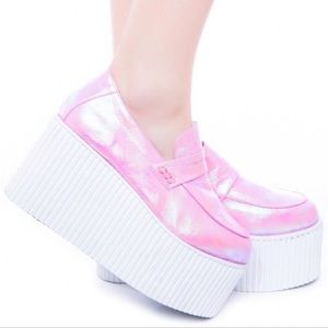 ❌SOLD❌ UNIF Edge Platform Shoes in Pink